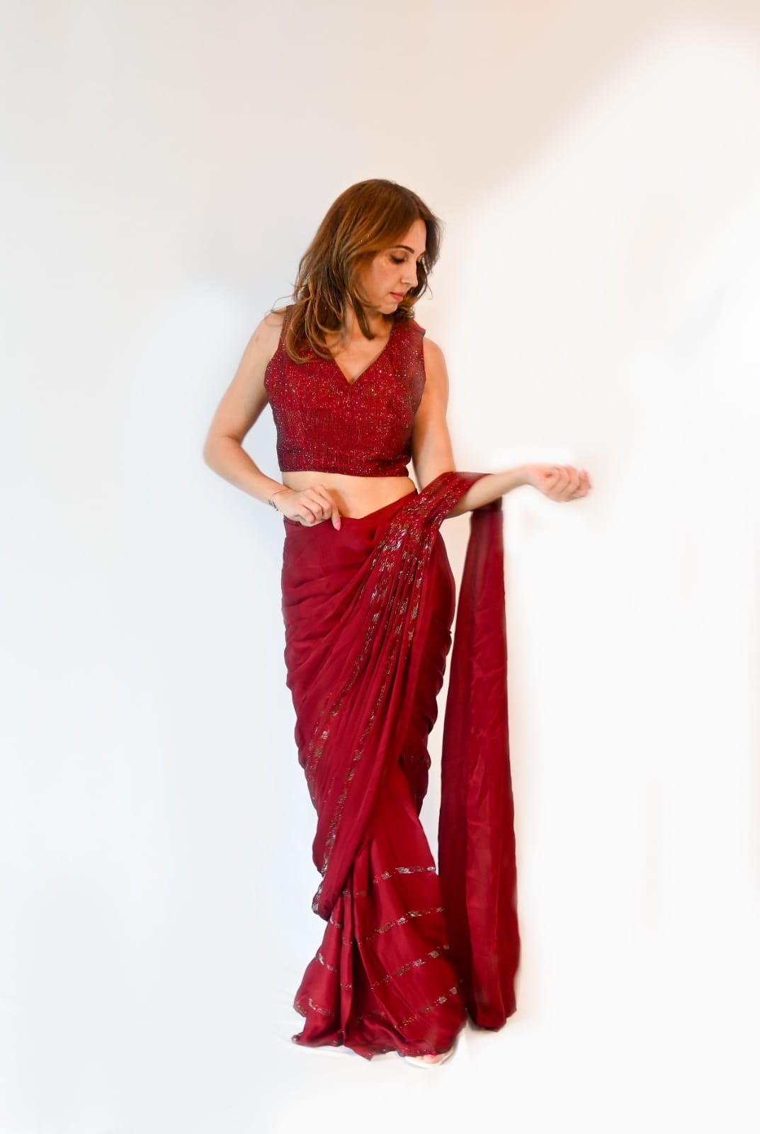 Blush Rush Drape Saree