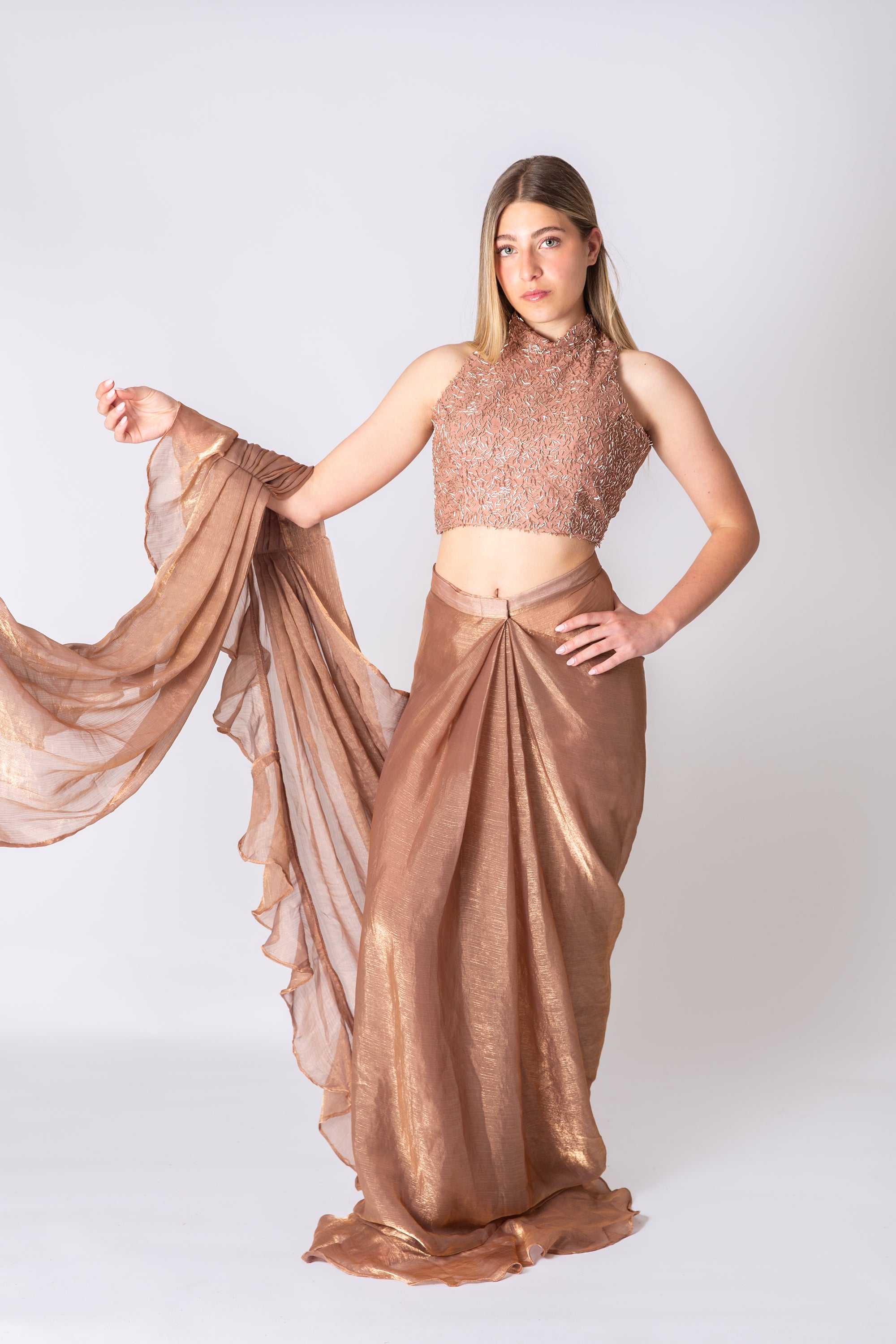 The Cleopatra Drape Saree