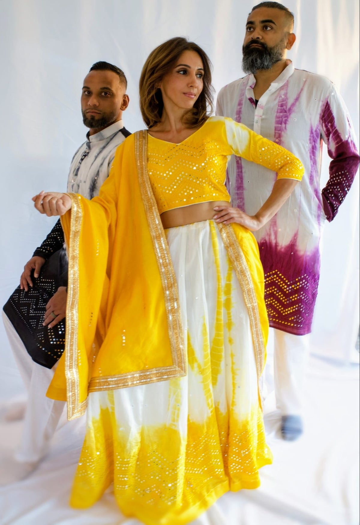 Hand Tye-Dyed Chaniya Choli
