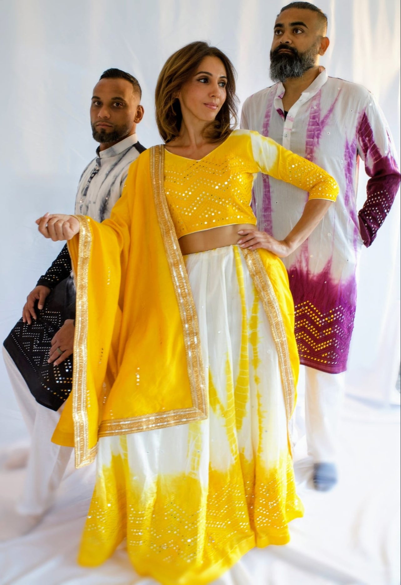 Hand Tye-Dyed Chaniya Choli